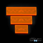 Acrylic Gate Markers - Fluorescent Orange