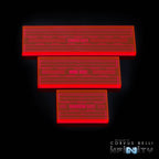 Acrylic Gate Markers - Fluorescent Red