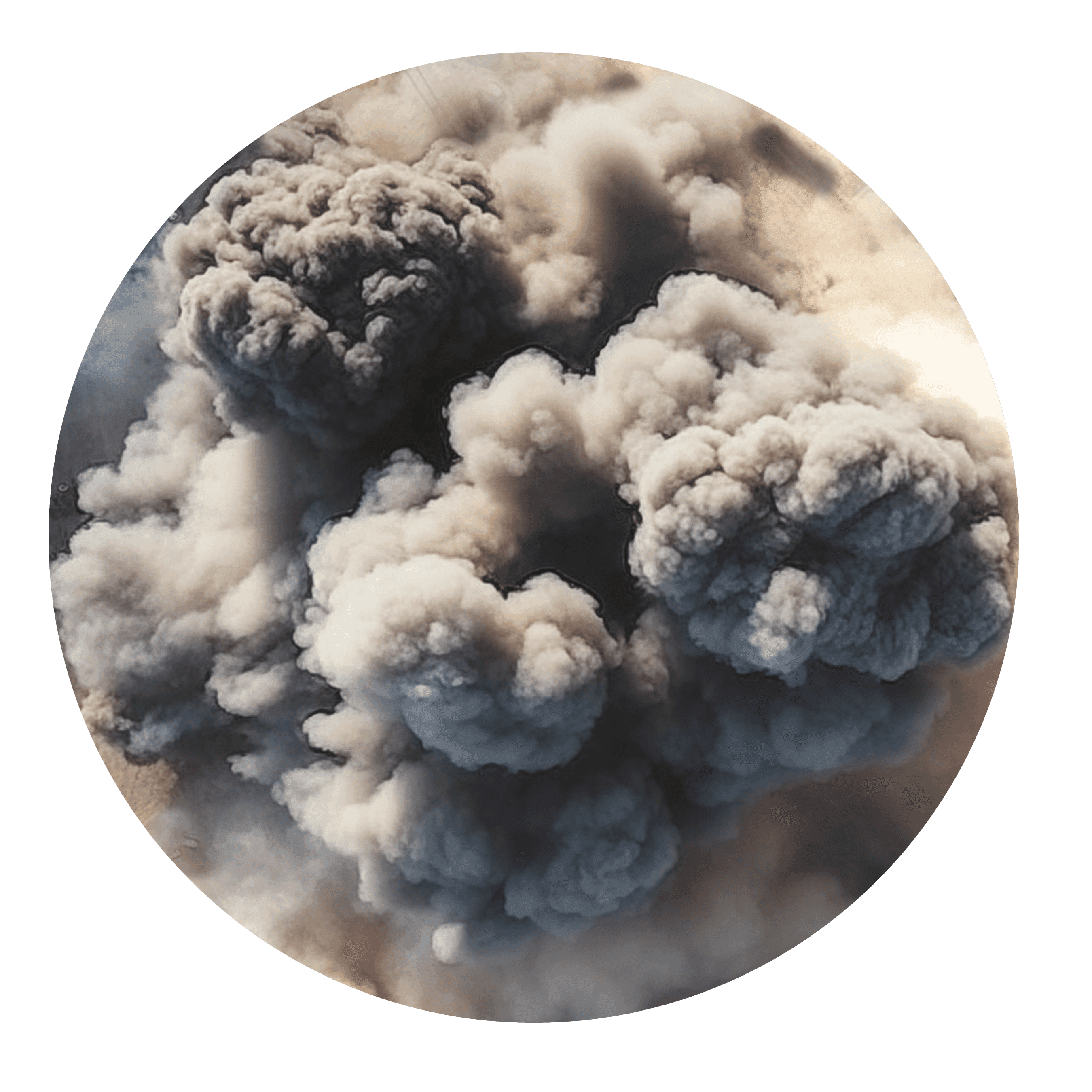 Double Sided Warzone Template - Gas and Smoke - 