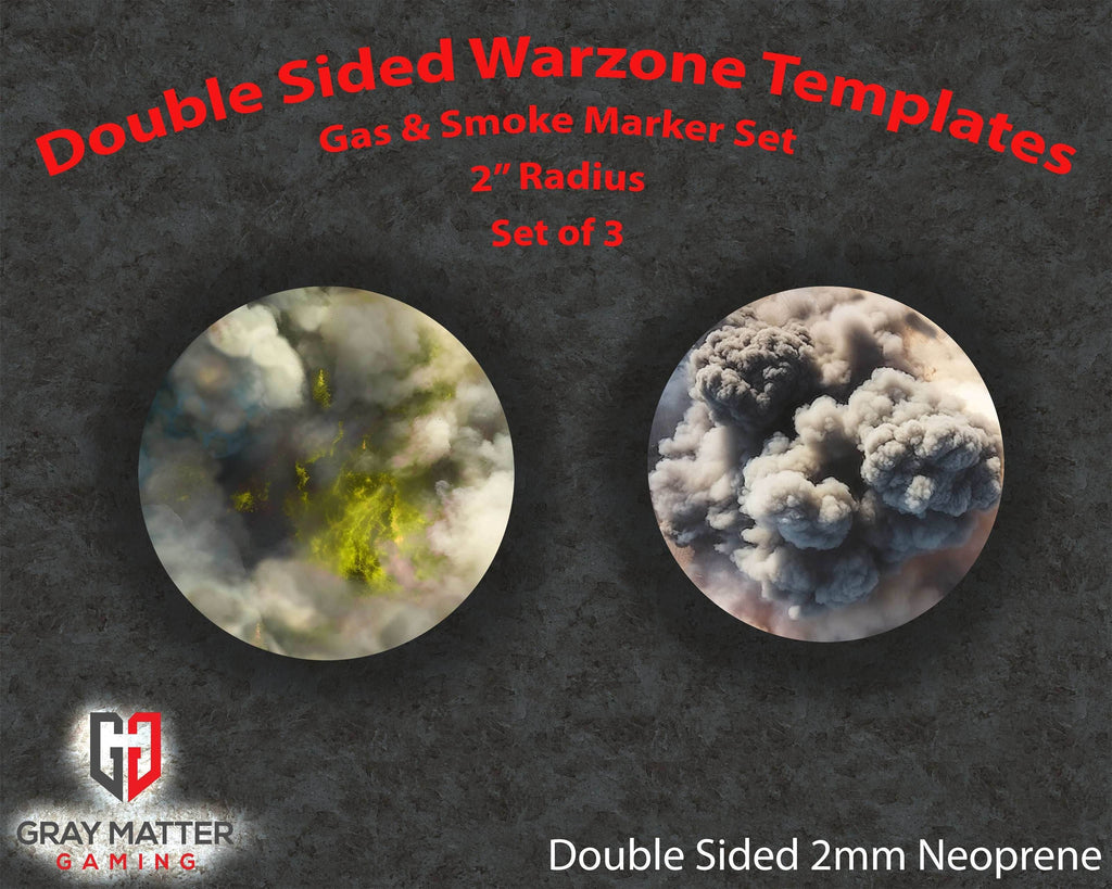 Double Sided Warzone Template - Gas and Smoke - 