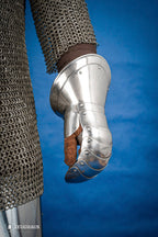 Mitten Gauntlets 15tg Cent. 1,6mm Polished