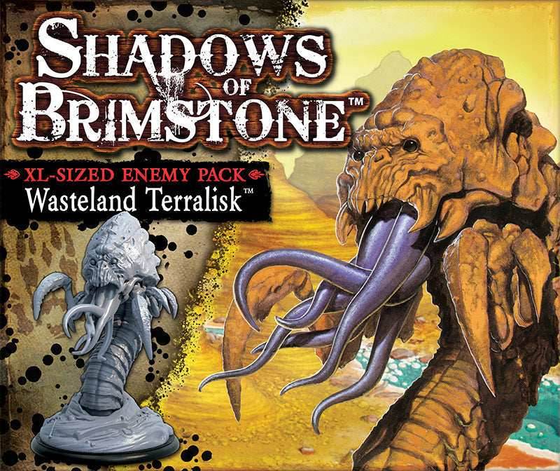 Shadows of Brimstone: Wasteland Terralisk XL Enemy Pack - 