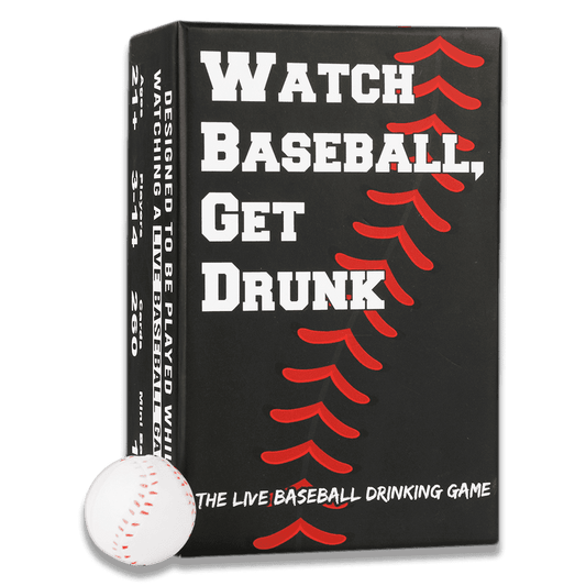 WATCH BASEBALL, GET DRUNK - The Live Baseball Drinking Game - 