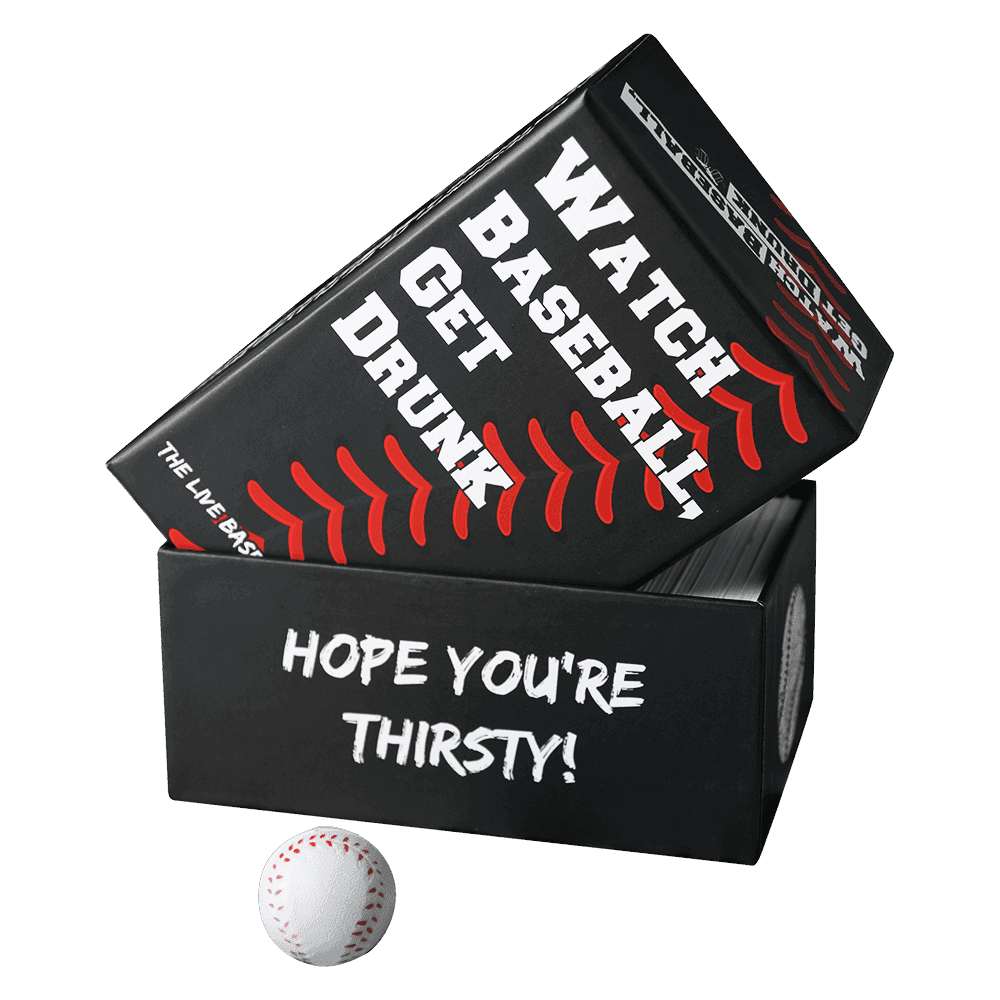 WATCH BASEBALL, GET DRUNK - The Live Baseball Drinking Game - 