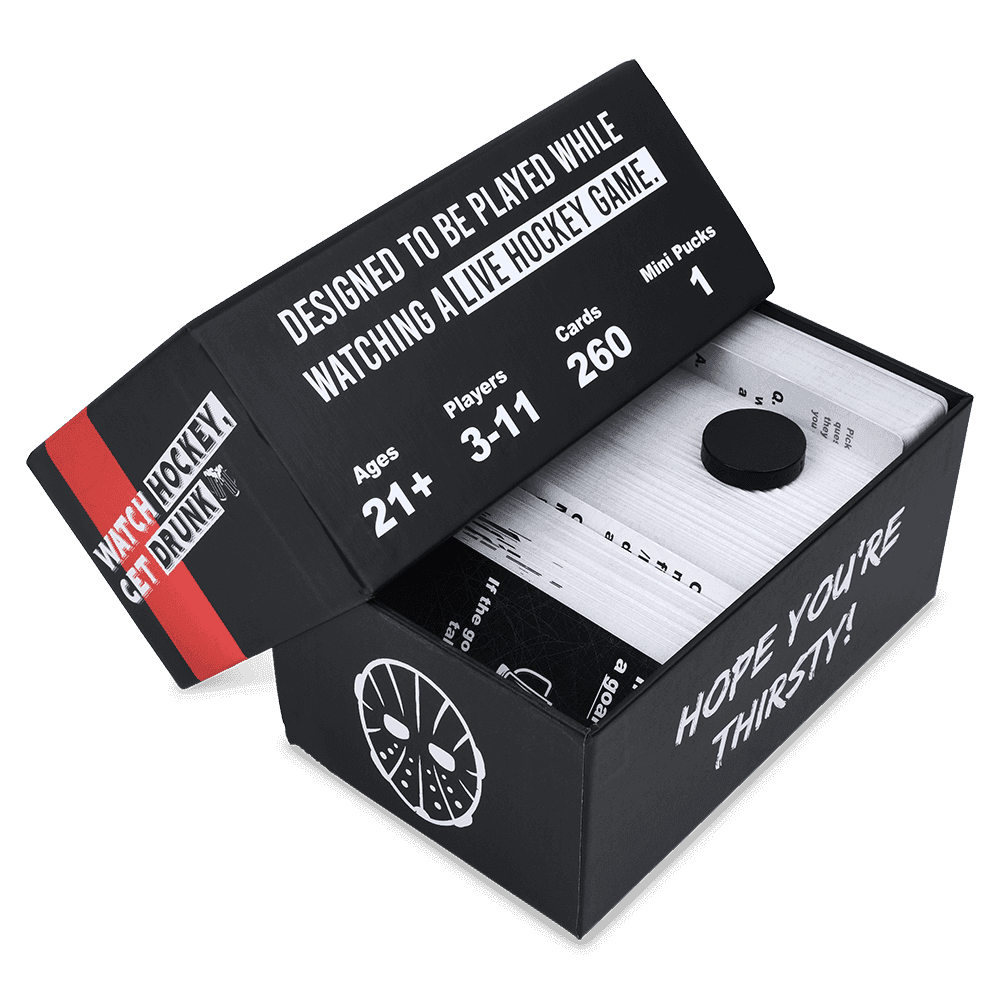 WATCH HOCKEY, GET DRUNK - The Live Hockey Drinking Game - 