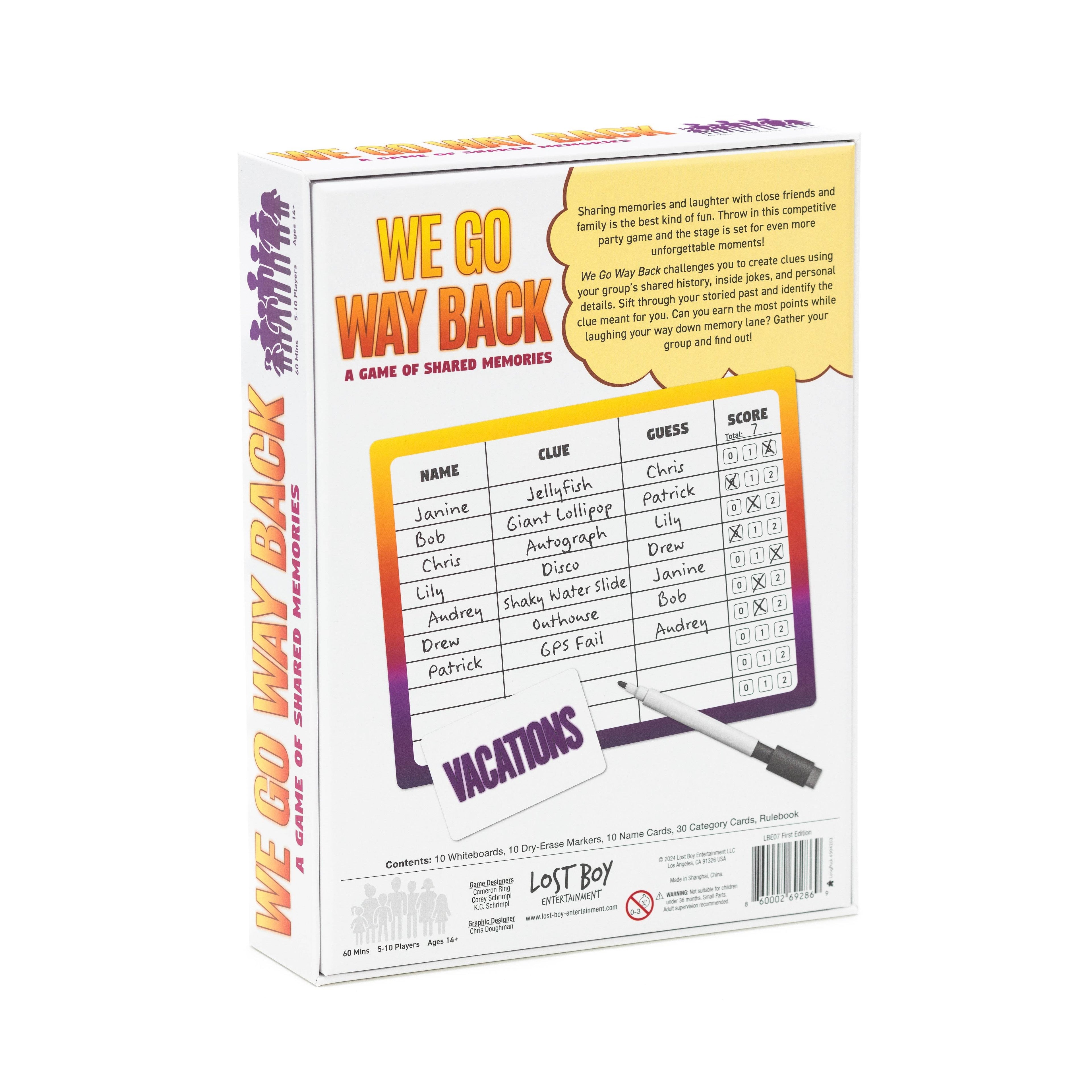 We Go Way Back - 