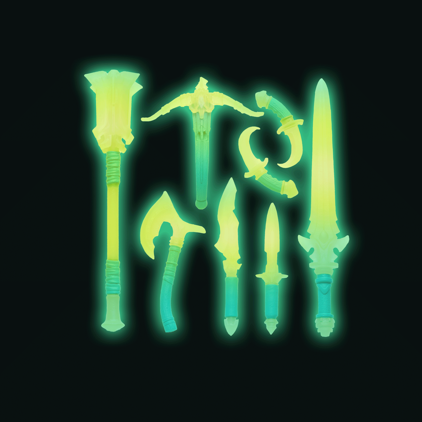 PRIMAL ACCESSORIES - RADIATION WEAPON SET - 