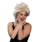 Weird Beauty Doll 1980's Short Hair Punk Halloween Cosplay Costume Blonde Wig