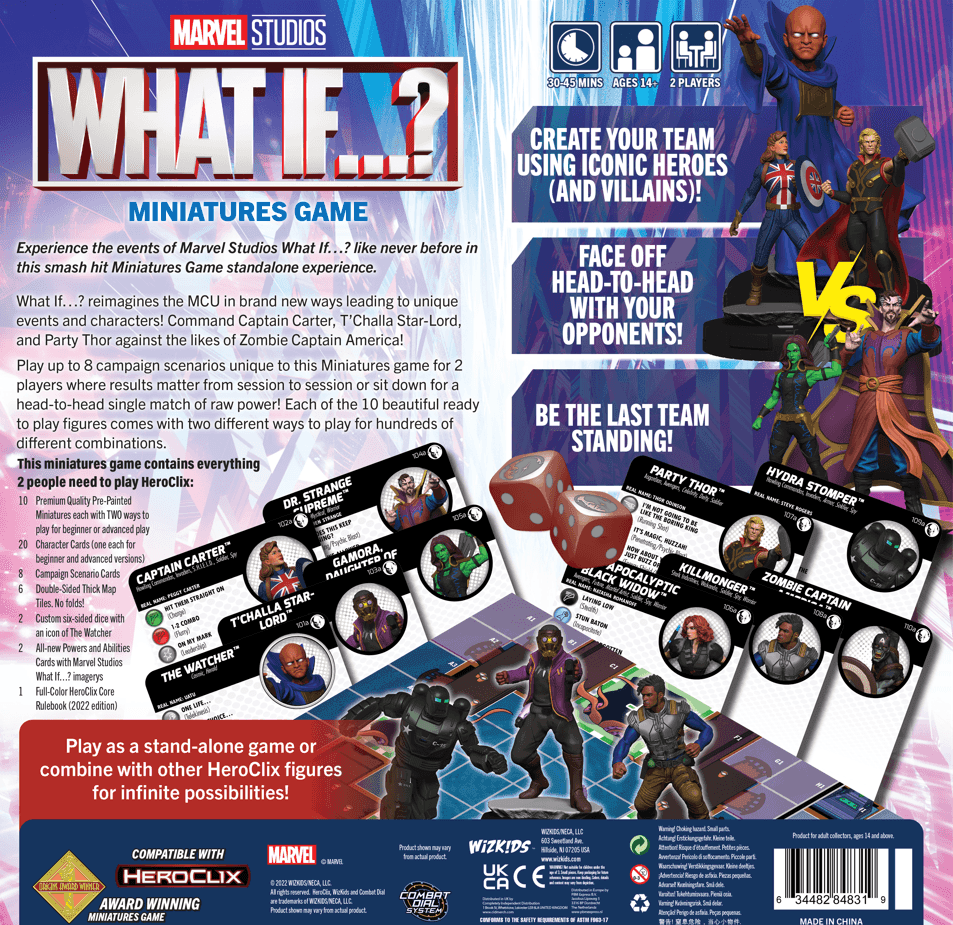 HeroClix: Marvel Studios - Disney Plus What If...? - Miniatures Game - 