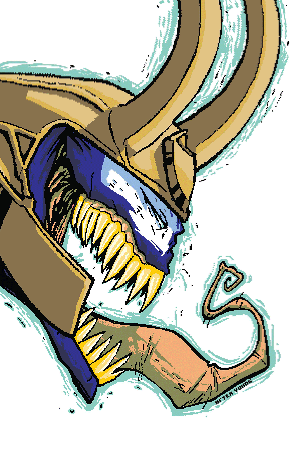 WHAT IF VENOM #1 | Matthew Waite Skottie Young Homage Variant