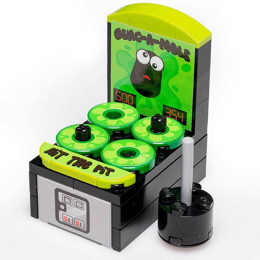Guac-A-Mole - Custom Arcade Whac-A-Mole Set made using LEGO parts - B3 Customs - 