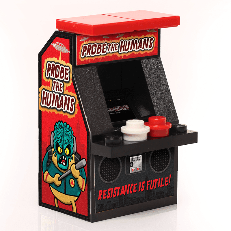 Probe the Humans - B3 Customs Arcade Machine - 