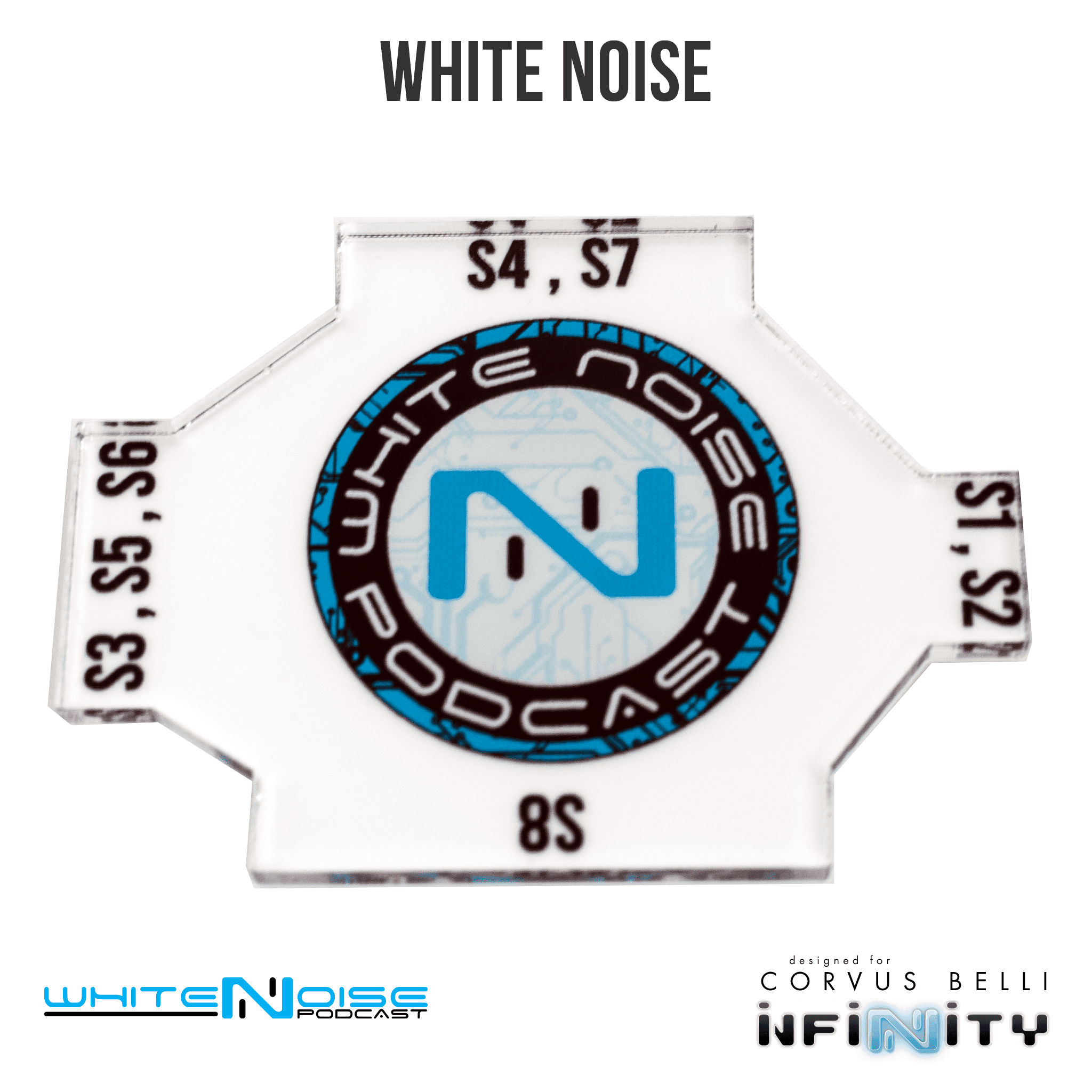 Partner Support Gap Keys - White Noise