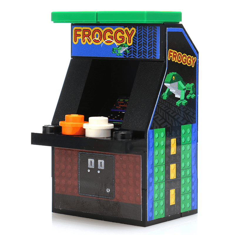 Froggy Arcade Machine made using LEGO parts - B3 Customs - 