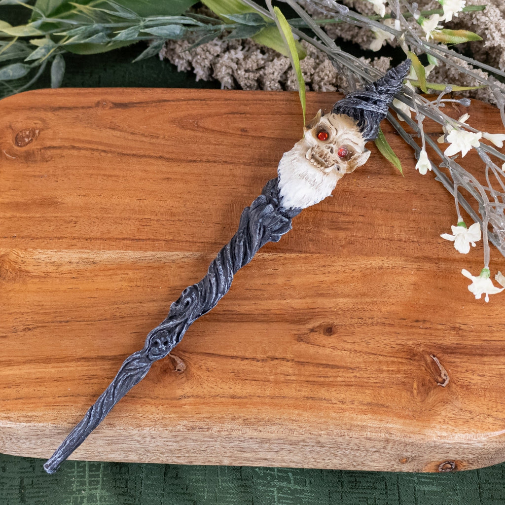Wizard Skull Magic Wand
