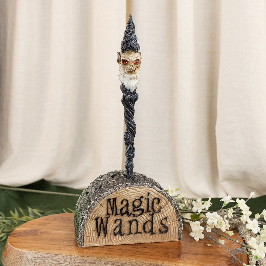 Wizard Skull Magic Wand