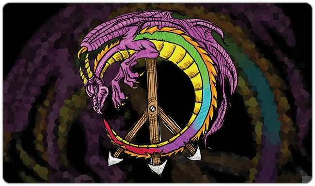 Peace Dragon Symbol Playmat - Plain
