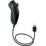 Wiimotes or Wii Nunchuks for Nintendo Wii Official-Controller - Wii Nunchuk [Black] Wii (Official Nintendo Item)
