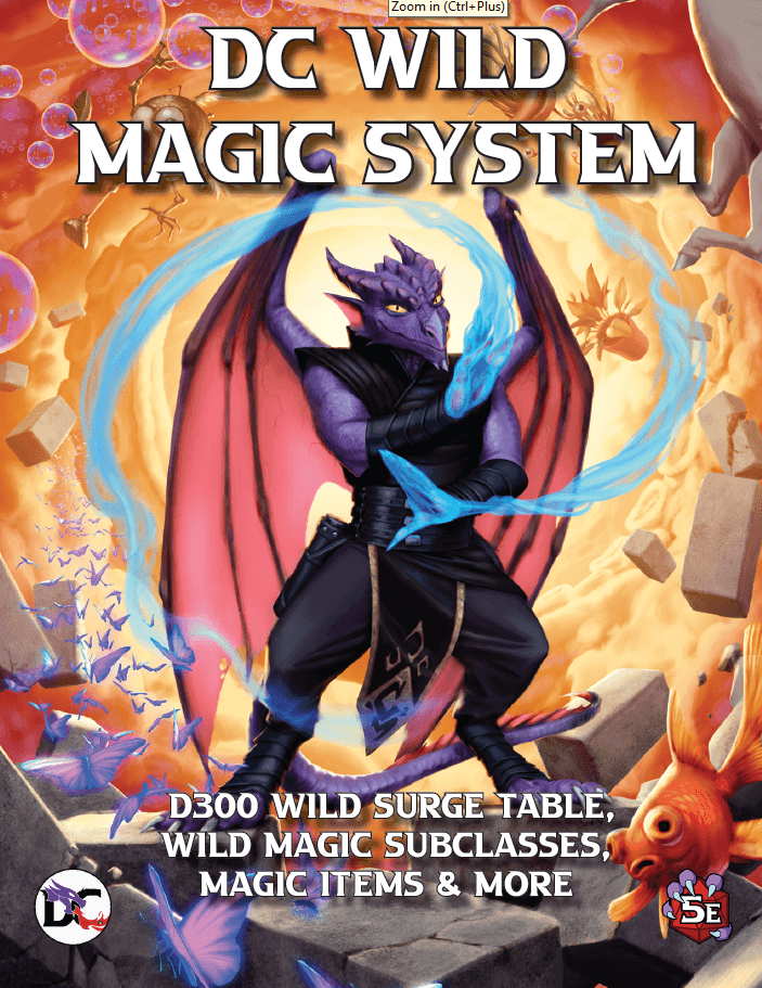 DC Wild Magic System - 