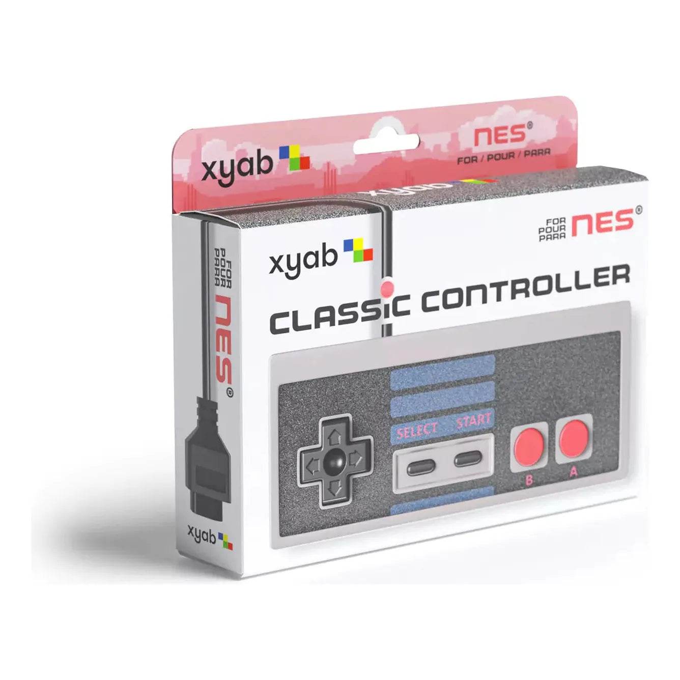 Wired Controller Compatible With NES (XYAB) - 