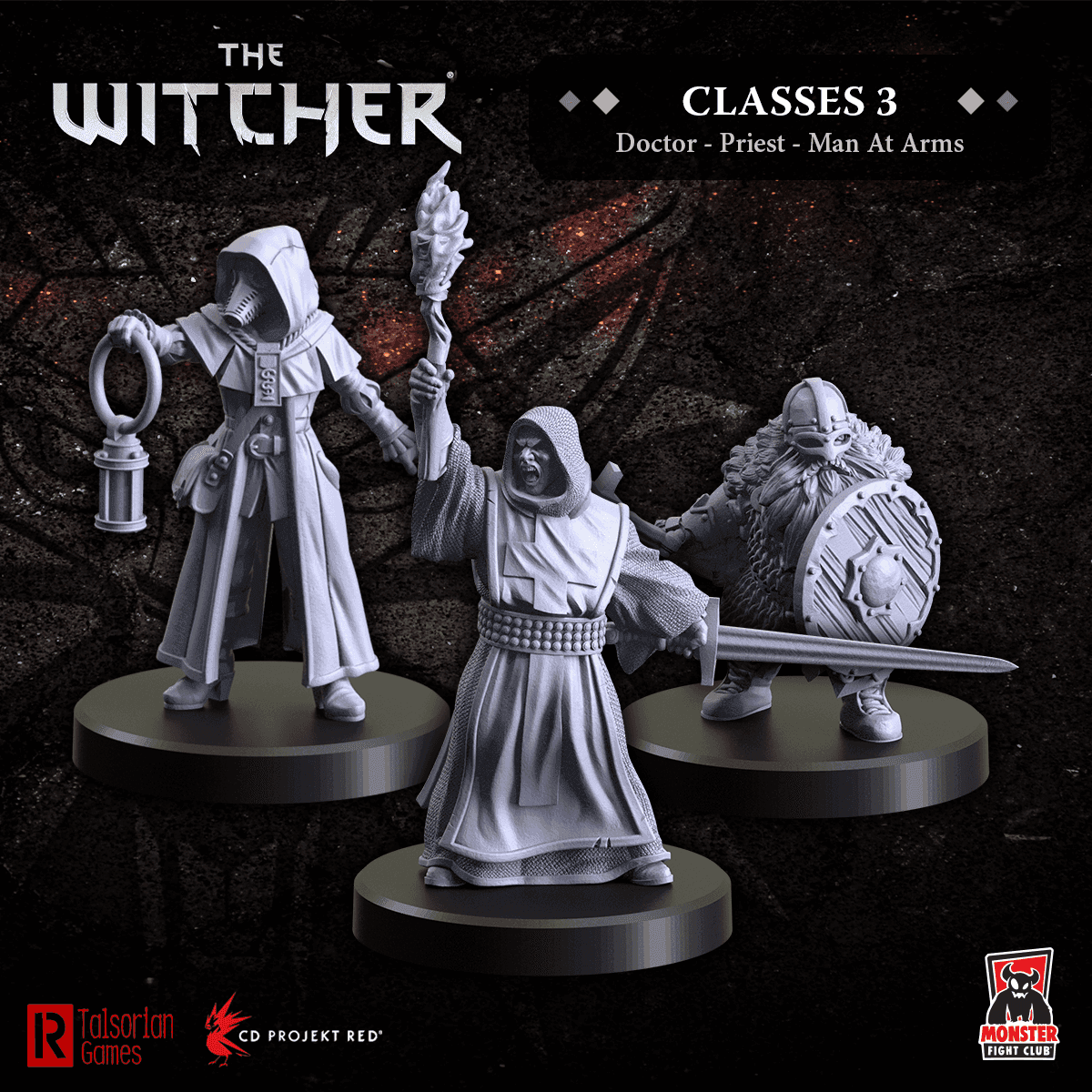 The Witcher RPG: Classes 3: Doctor, Priest, Man-at-Arms - 