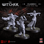 The Witcher RPG: Classes 5 - Criminal, Doctor, Mage - 