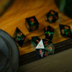 Witchwood Heart Liquid Core DND Dice Set - 1 D20 (Not Full Set)