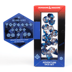 D&D Adventure Dice Set - Wizard Edition | Blue 16pc Collection - 