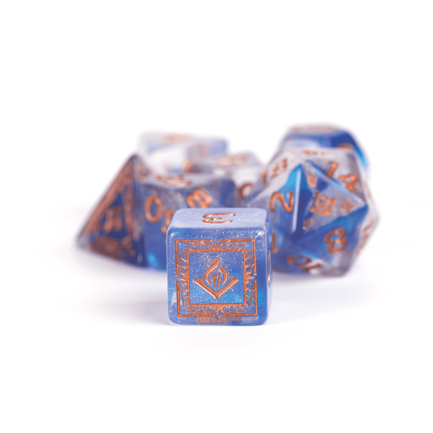D&D Adventure Dice Set - Wizard Edition | Blue 16pc Collection - 
