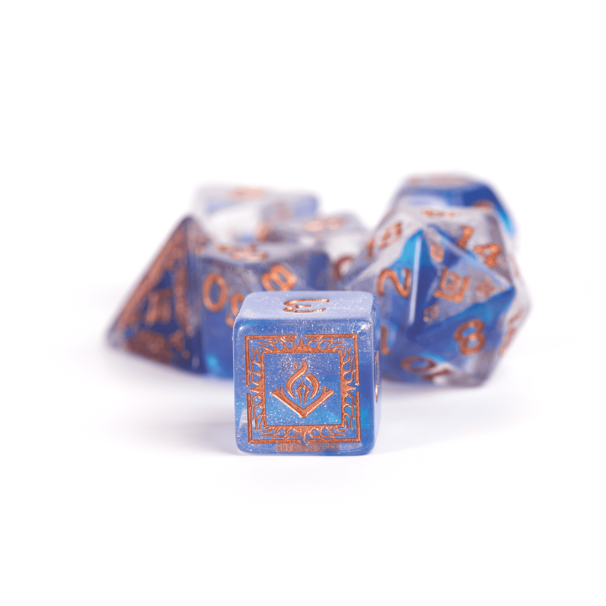 D&D Adventure Dice Set - Wizard Edition | Blue 16pc Collection - 