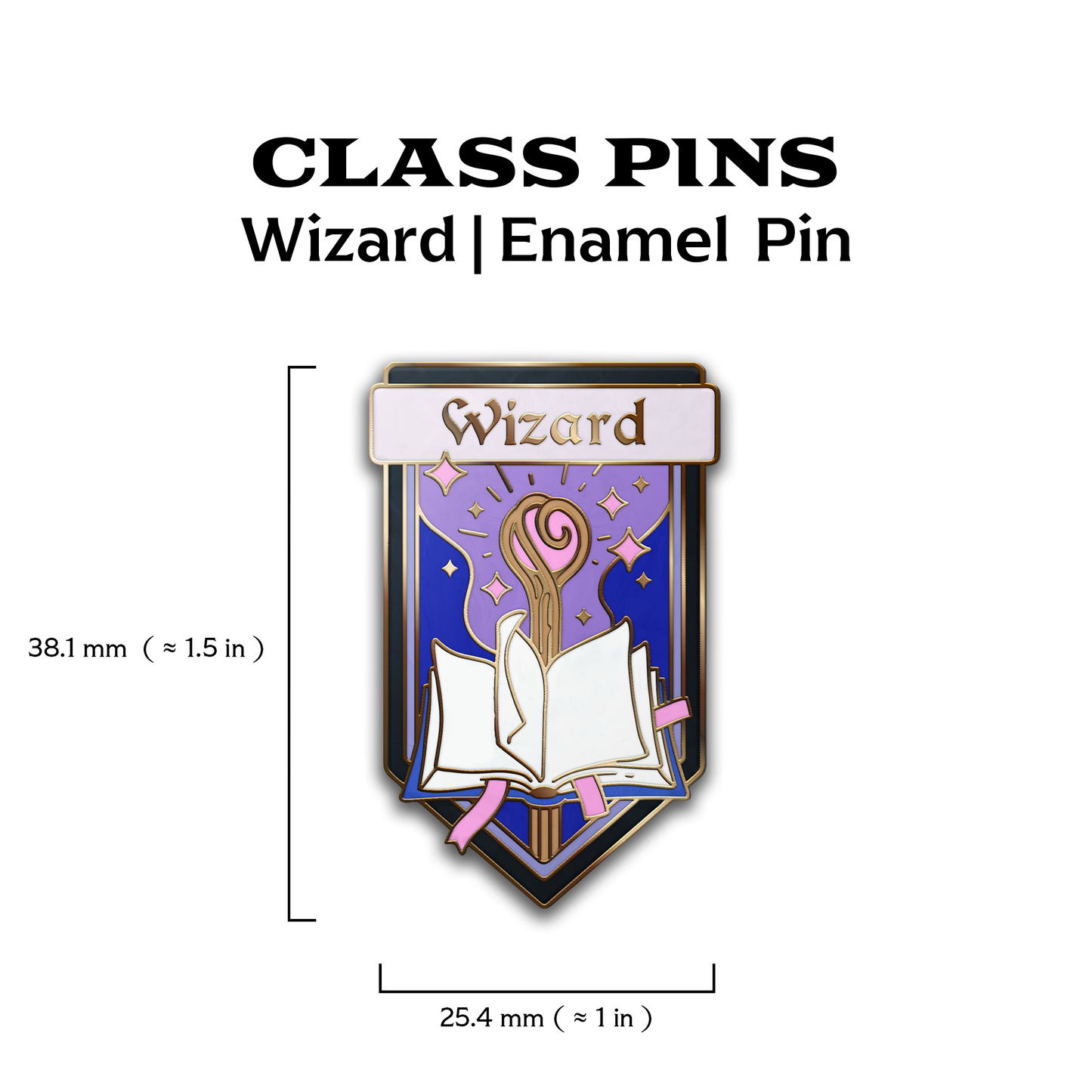 Class Pin - Wizard