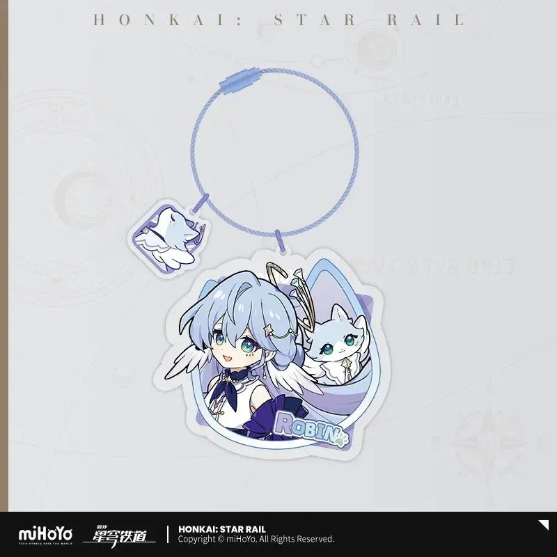 Little Cat Series Acrylic Keychain Honkai: Star Rail