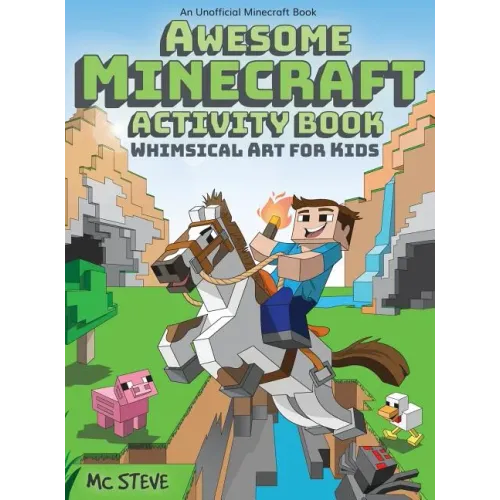 Awesome Minecraft Activity Book: Whimsical Art for Kids