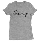 Grumpy - 7 Dwarfs Costume Womens T-shirt - Heather Grey / Womens X-Small