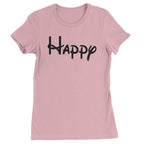 Happy - 7 Dwarfs Costume Womens T-shirt - Light Pink / Womens X-Small
