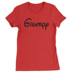 Grumpy - 7 Dwarfs Costume Womens T-shirt - Red / Womens X-Small