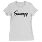 Grumpy - 7 Dwarfs Costume Womens T-shirt - White / Womens X-Small
