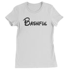 Bashful - 7 Dwarfs Costume Womens T-shirt - White / Womens X-Small