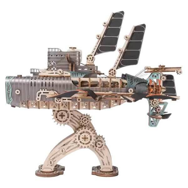 Wooden 3D Puzzle: MFantasy Airship - 20,000 Leagues - 
