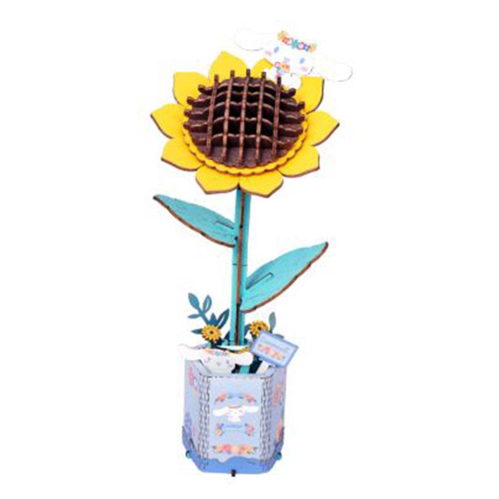 Wooden Puzzle: Hello Kitty® and Friends Cinnamonroll Sunflower - 