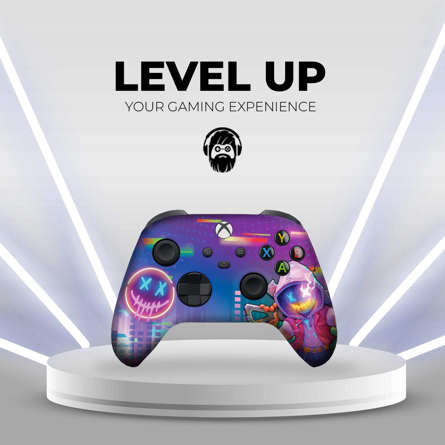 Neon Abyss inspired Xbox Series X/S Controller