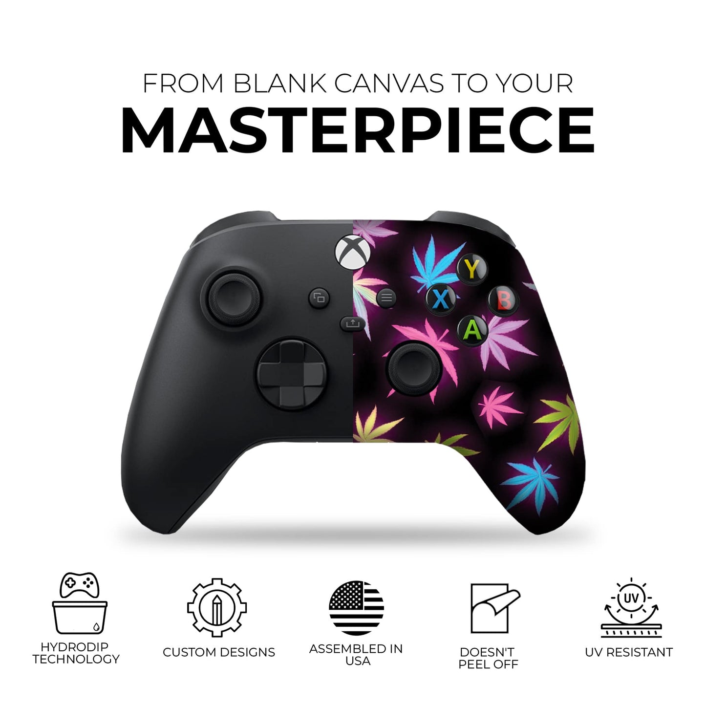 Neon Weed Xbox Series X/S Controller