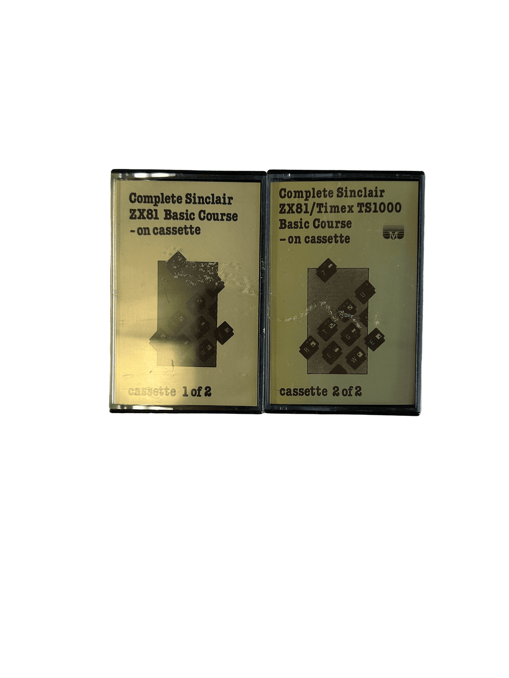 Timex Sinclair 1000 Cassette Lot - (17) - Pac Rabbit, Chess, etc. - 
