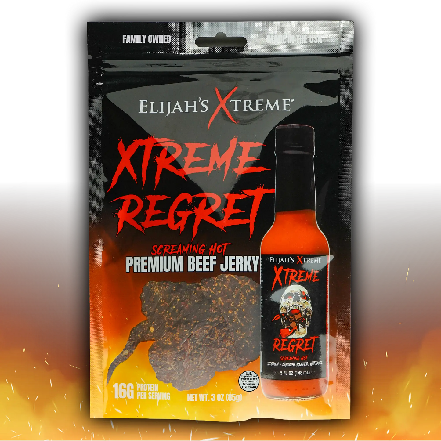 Xtreme Regret Spicy Beef Jerky