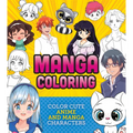 Manga Coloring Book: Color Cute Anime and Manga Characters