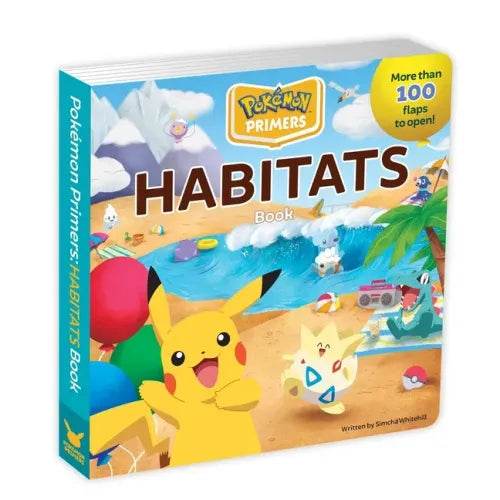 Pokémon Primers: Habitats Book - Board Book - 