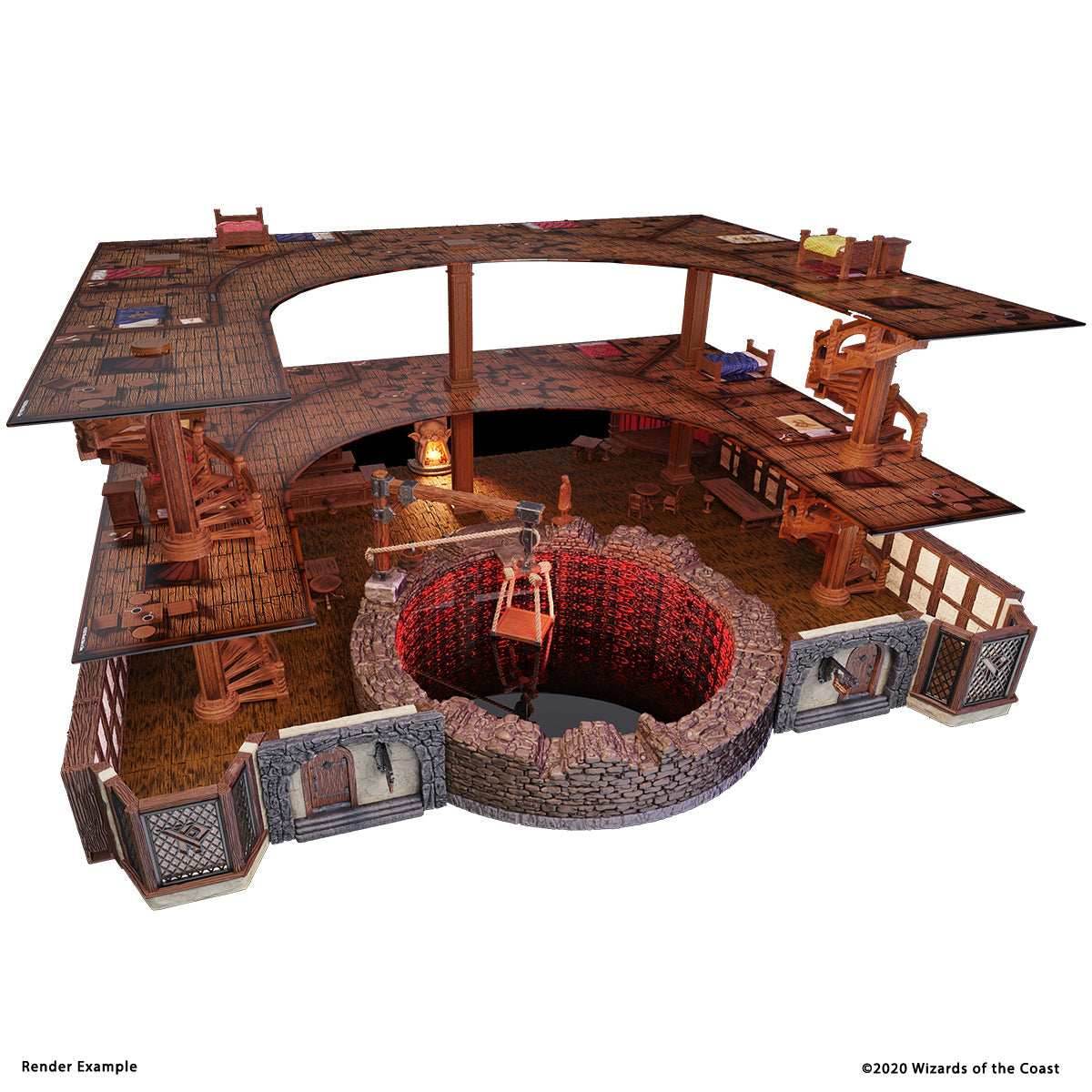 D&D: Icons of the Realms - The Yawning Portal Inn - 