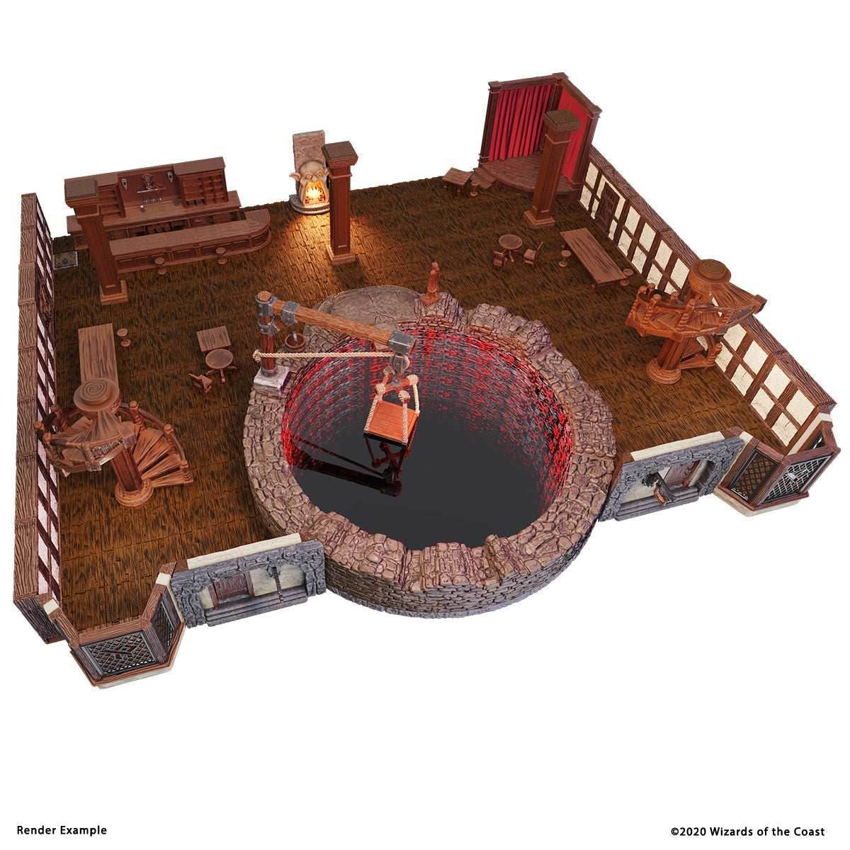 D&D: Icons of the Realms - The Yawning Portal Inn - 