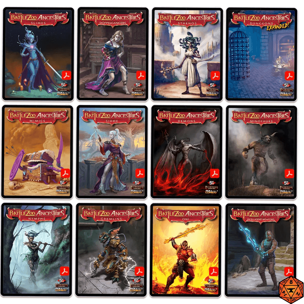 Battlezoo Ancestries: Classic Creatures PDF - Pathfinder 2nd Edition