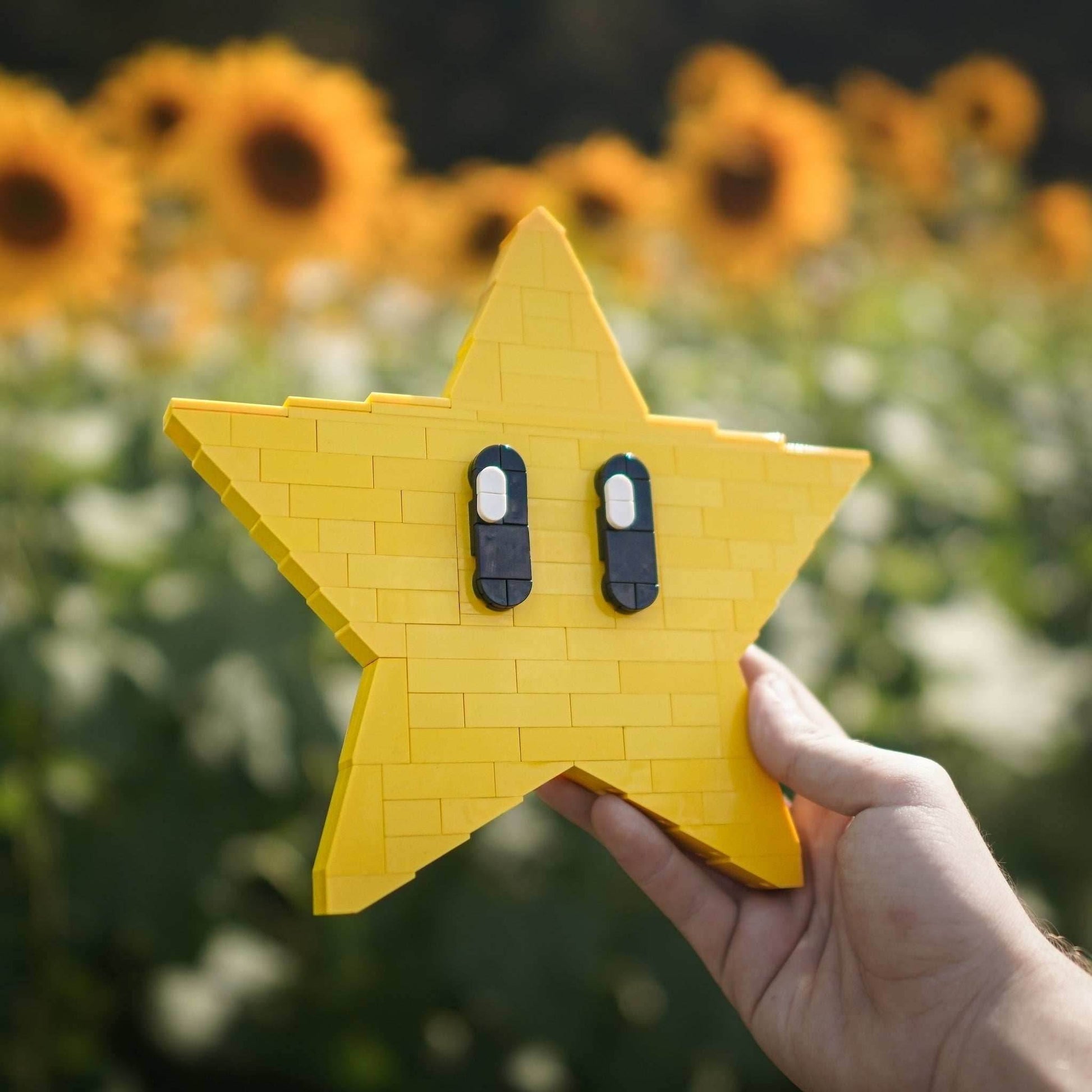 Life-Sized Yellow Star - Bricks & Instructions